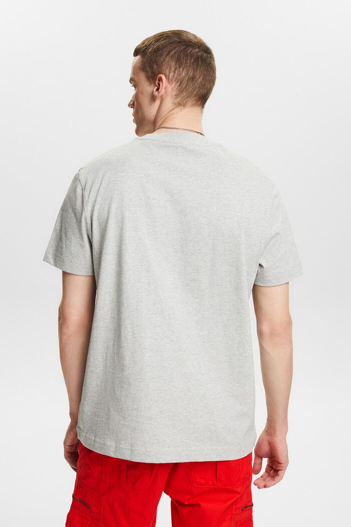 Logo Cotton Jersey T-Shirt, LIGHT GREY 5, detail image number 2