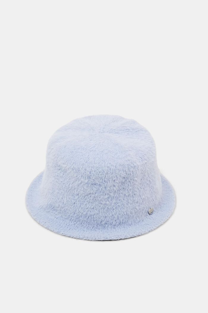 Knitted Bucket Hat, LAVENDER, detail image number 0