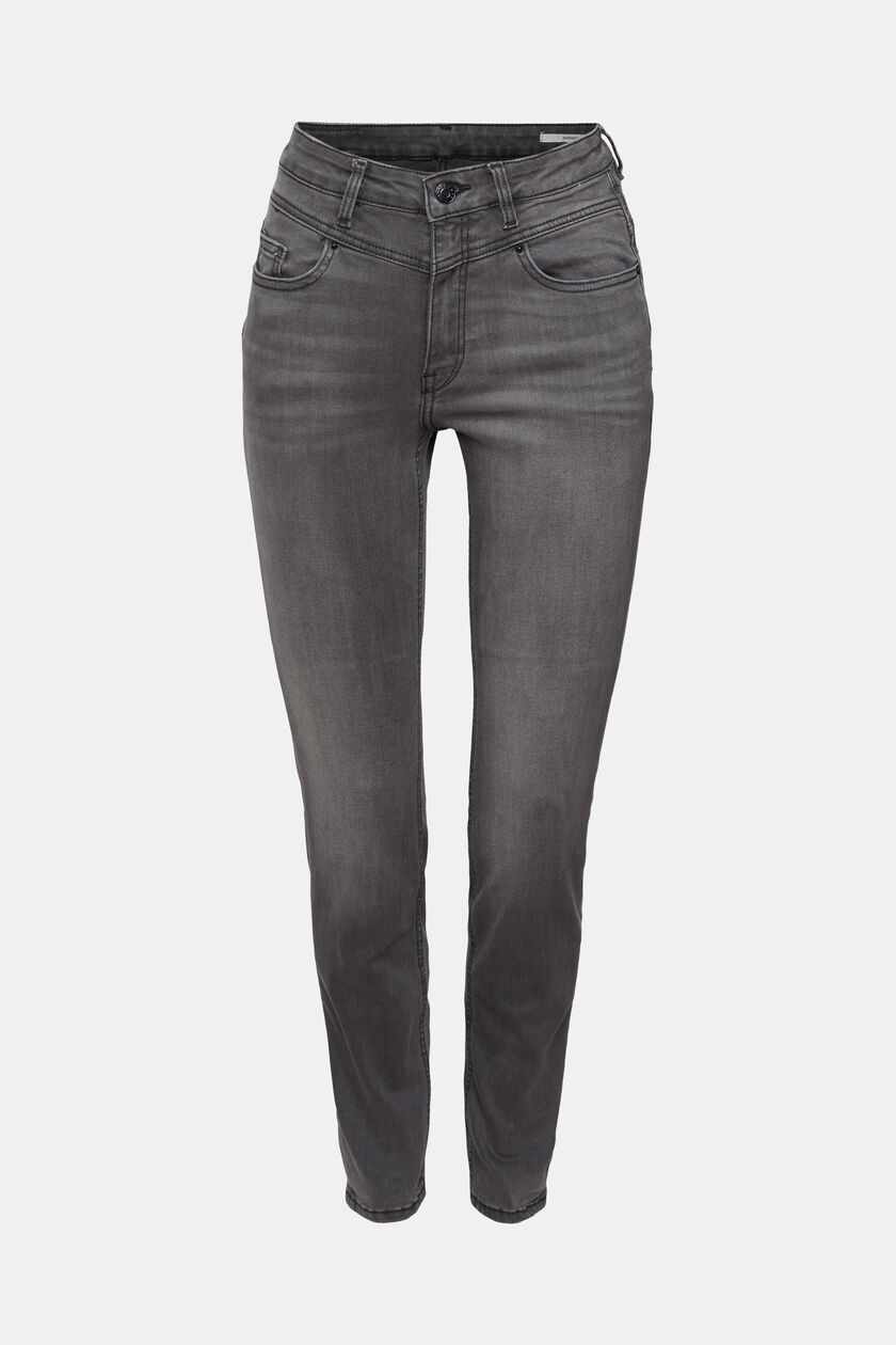 High-rise shaping jeans